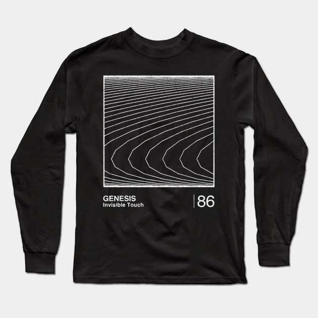 Genesis / Minimalist Graphic Design Fan Artwork Long Sleeve T-Shirt by saudade